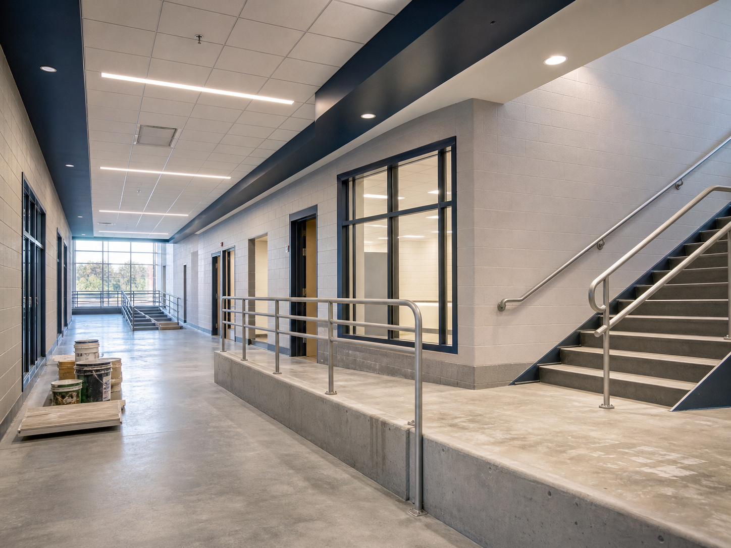 Municipal facility improvement work